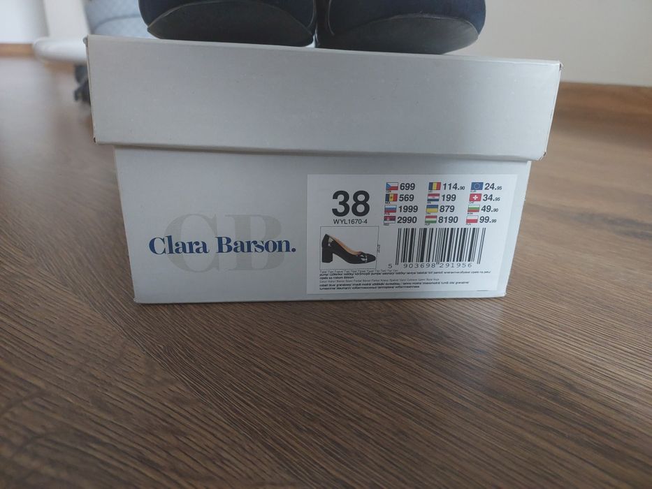 Buty czułenka roz. 38