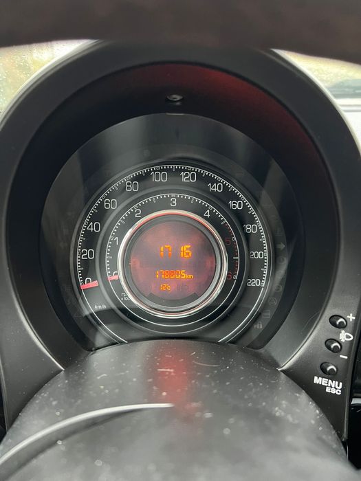 Vendo Fiat 500 preto de 2009