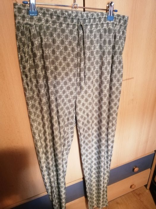 Calças de malha fria