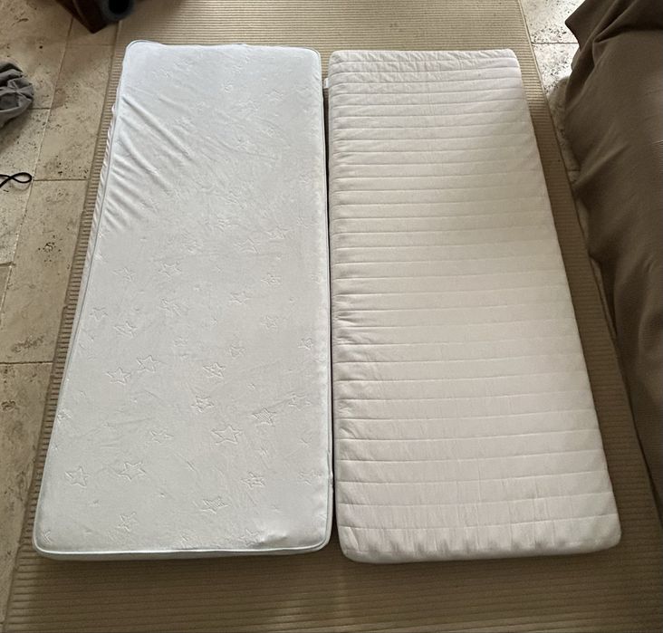 2 Sniglar adaptadas Montessori - colchões incluidos