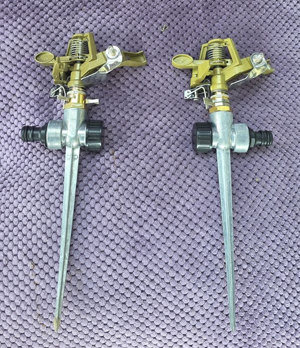2x Zraszacz impulsowy metalowy nowe