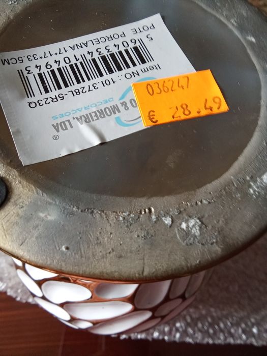 Jarrão de sala novo