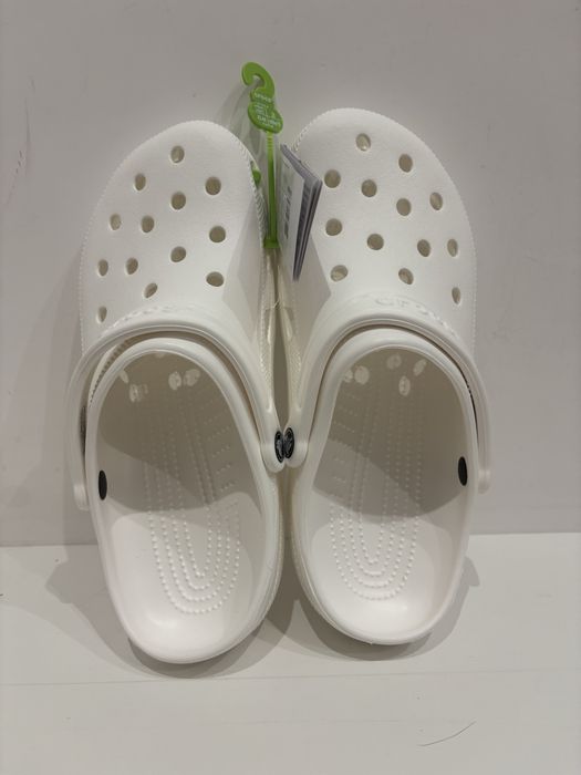 Klapki chodaki Crocs classic białe rozmiar EUR 43-44