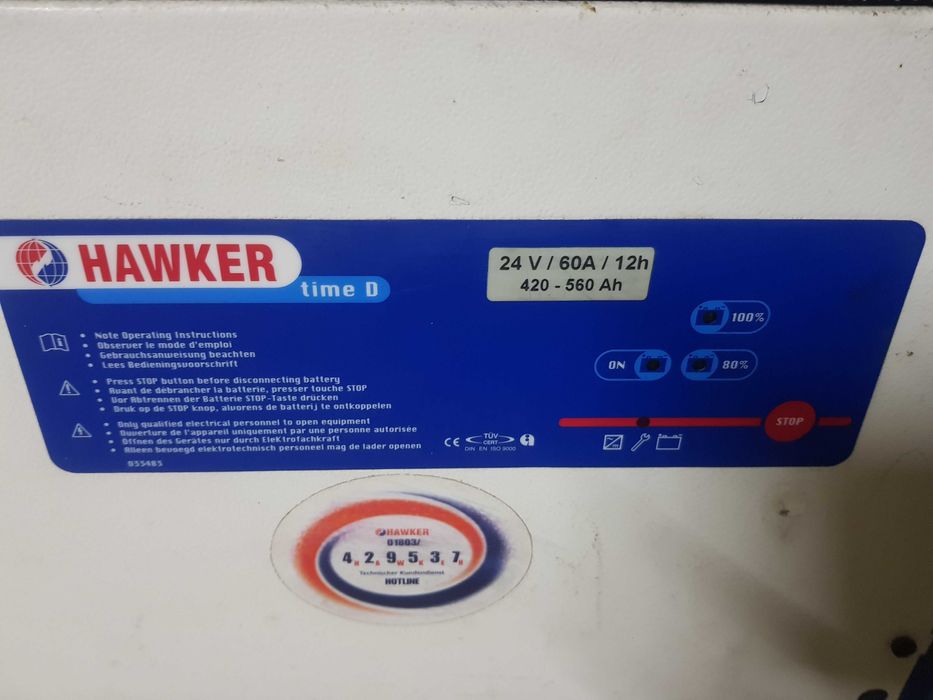 Prostownik ładowarka do wózków HAWKER 36V/40A