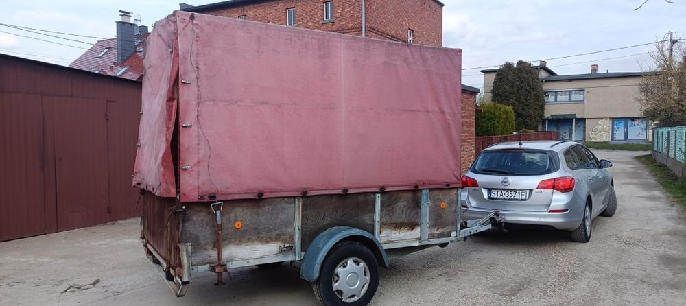 Przyczepa KORN 1600 DMC z hamulcem