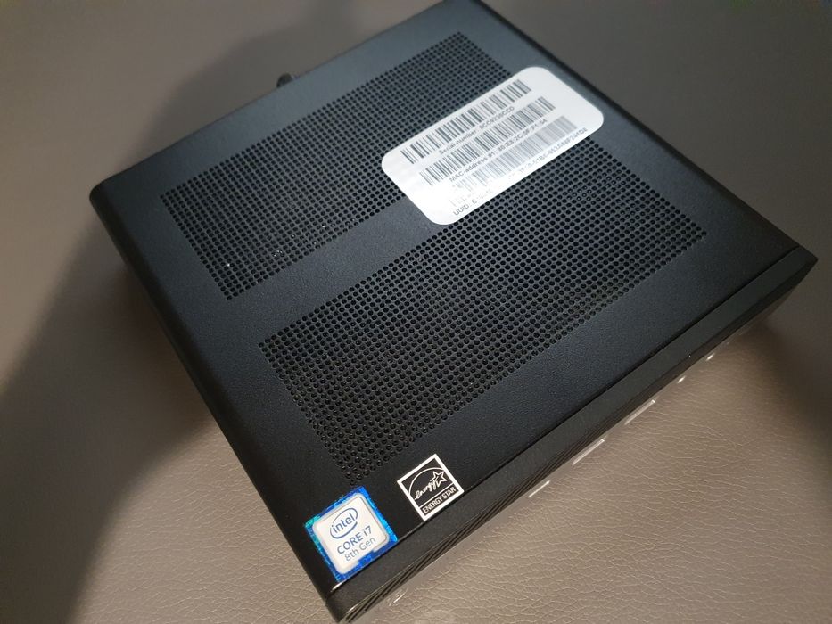 HP i7 EliteDesk 8700 16GB RAM 512GB SSD komputer mini - stan idealny