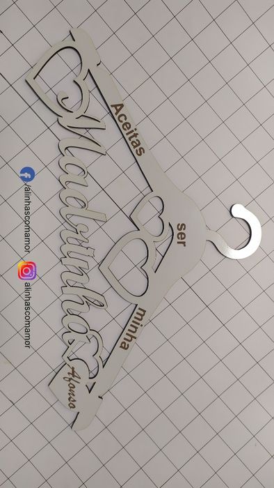 Cabide Personalizado