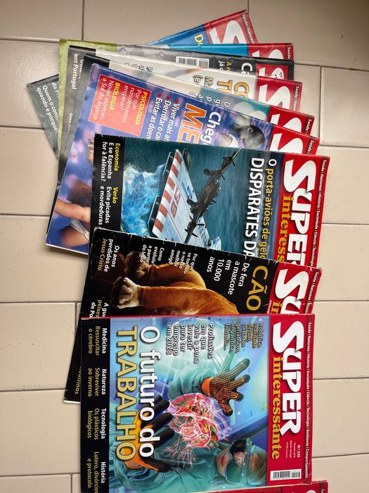 Revistas Superinteressante antigas