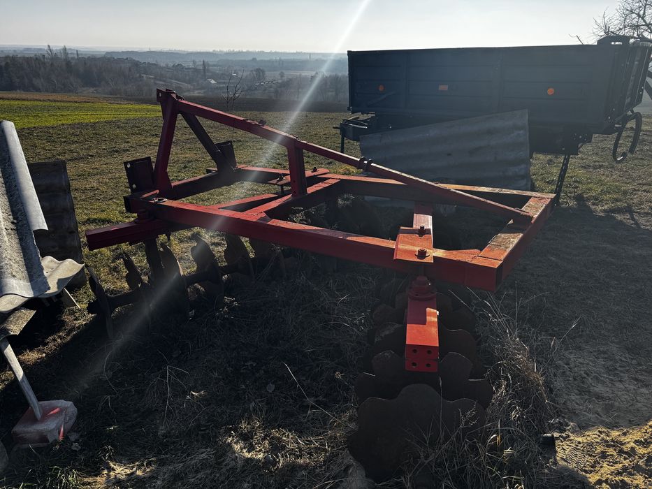 Дискова саморобна борона, 2м.