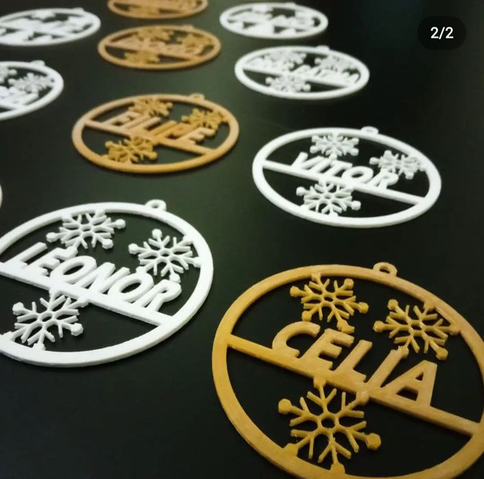 Bolas de Natal Personalizadas