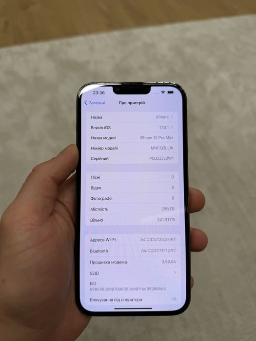 Iphone 13 Pro Max 256 GB Green фізична сімка Айфон