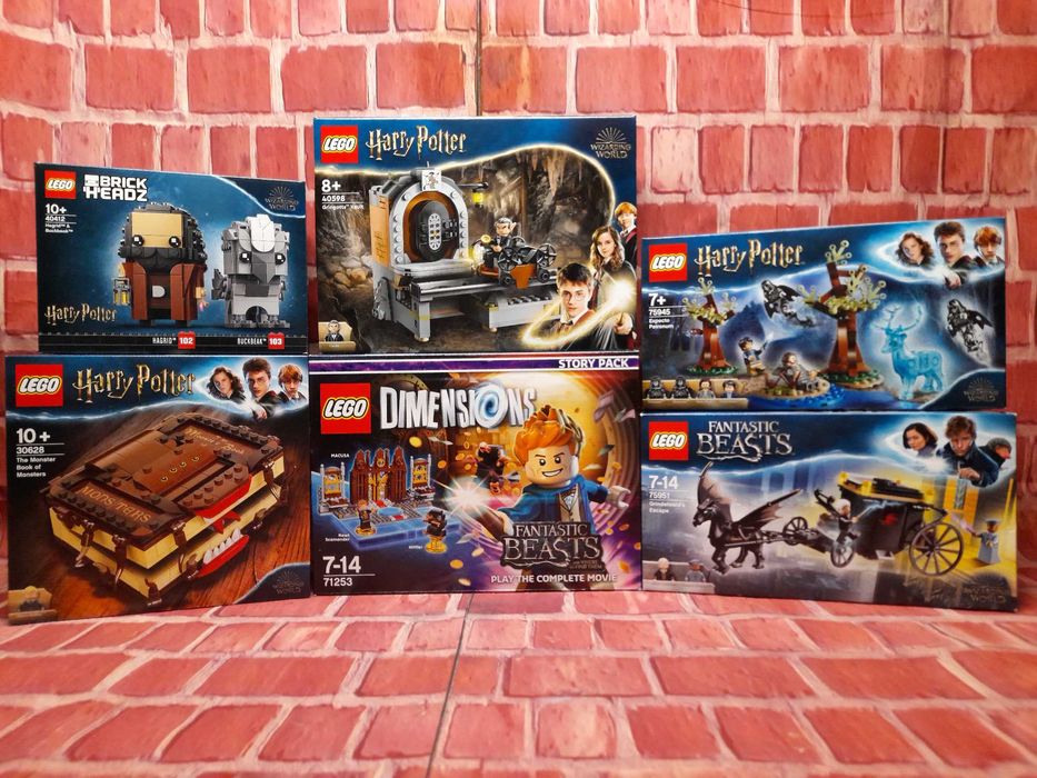 Lego Harry Potter - 10217/75951/75954/75955/75956/75957 e outros