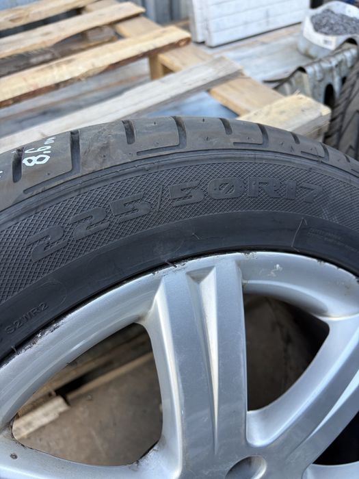 Felgi Aluminiowe Opony Letnie Jak Nowe 225/50/17 Audi A6 C6