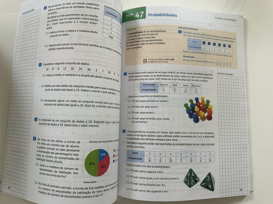 Caderno de atividades matemática “MAT7”