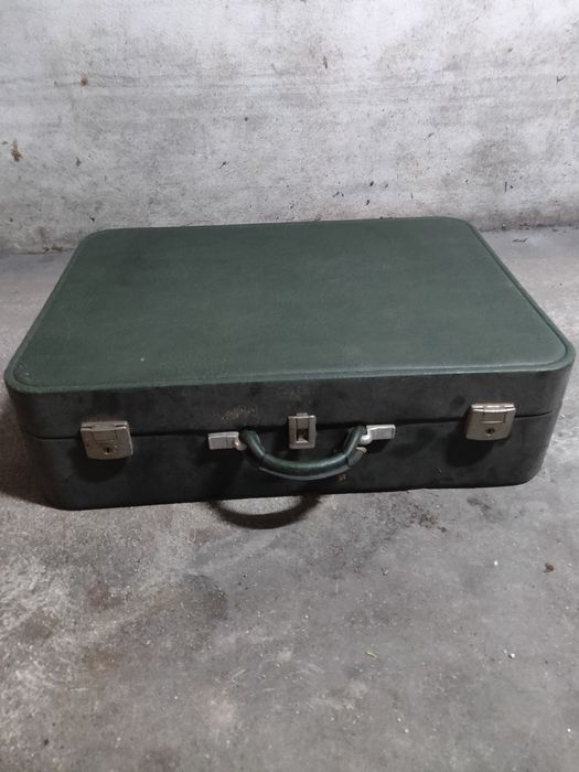 Mala vintage em pele