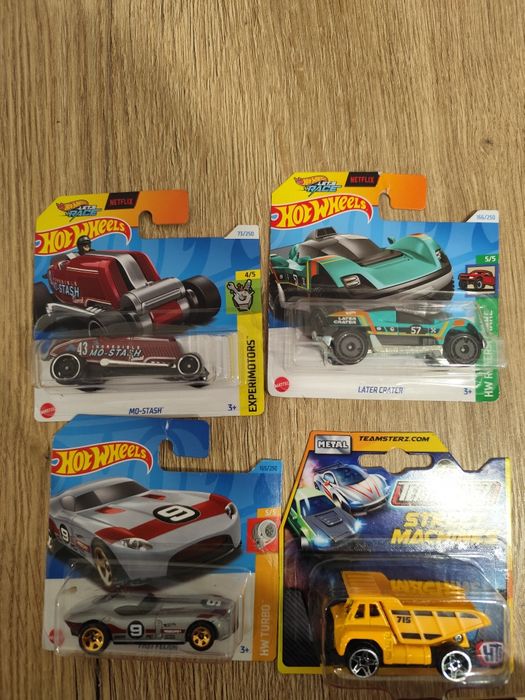 Nowe  Hot wheels nr 9; 43,57, 715