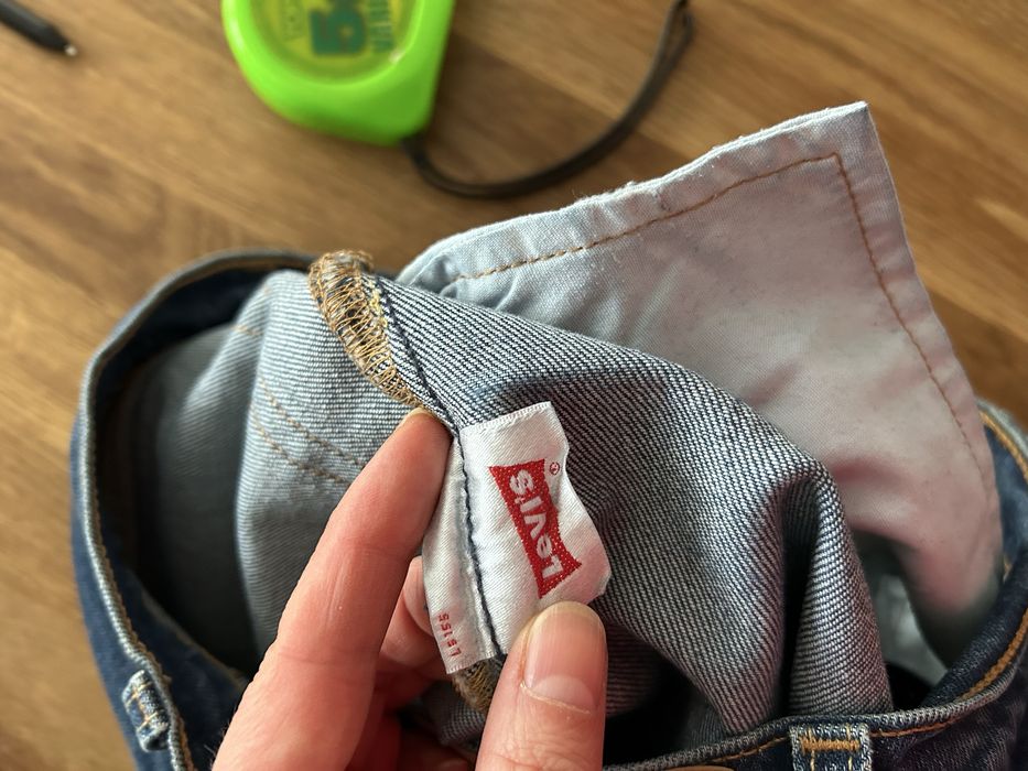 Spodnie jeansy damskie levi’s 501 w25 l30