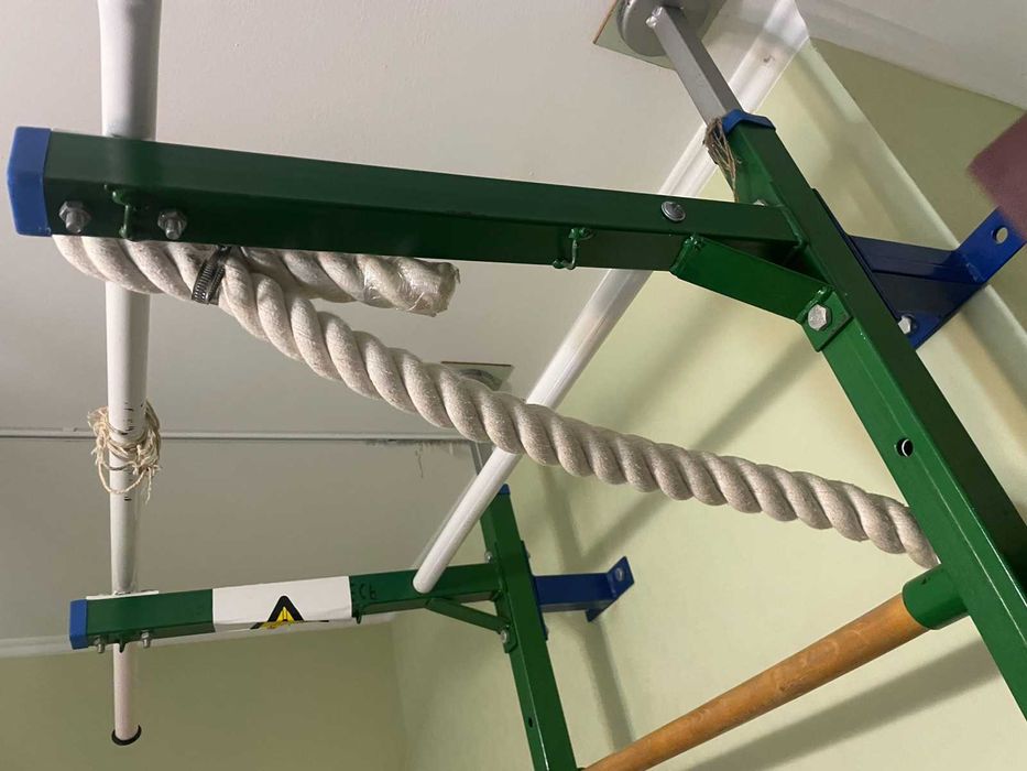 Шведская стенка, канат и турник для взросльіх и детей