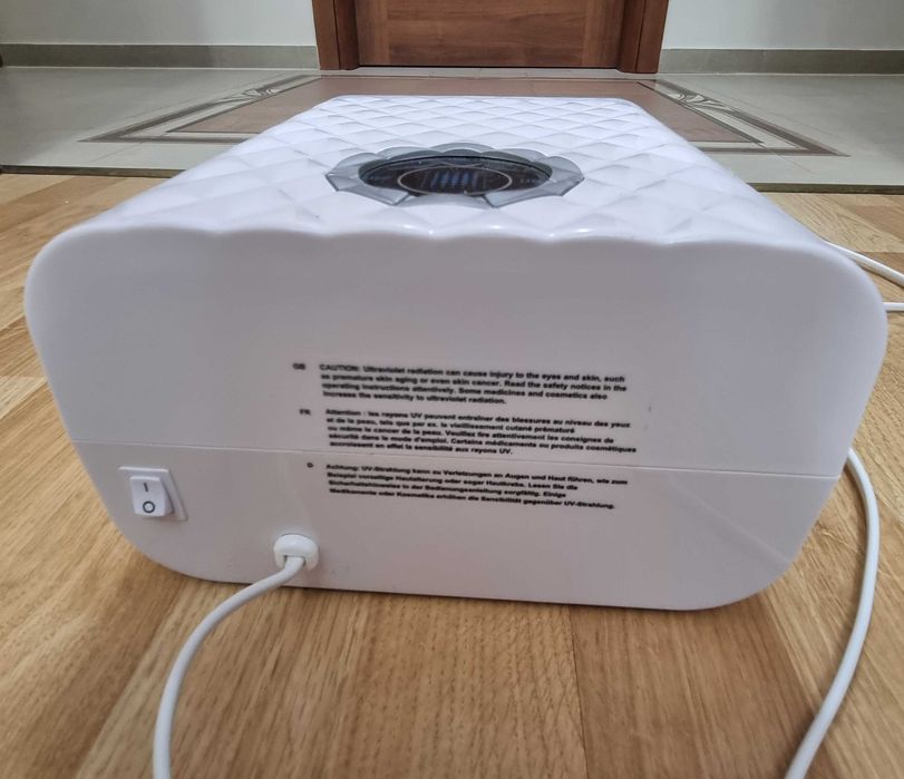 Lampa UV Silver Crest 45W działająca + tipsy gratis