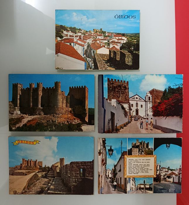 POSTAIS: Fátima/Batalha/Óbidos/Bragança/T. Novas/C. Branco e Famalicão