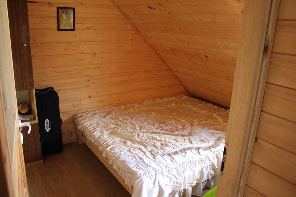 Domek nad jeziorem! Ruska bania!jacuzzi! Pomost!Plaża
