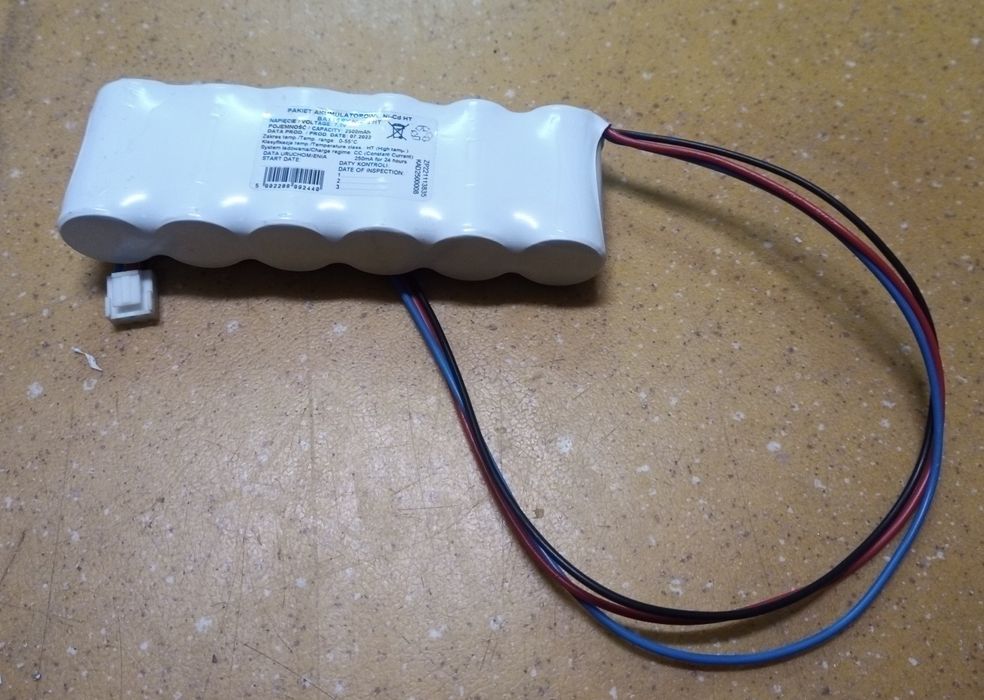 Pakiet akumulatorów.