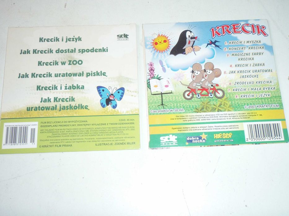 BAJKI dla DZIECI Krecik, Rumcajs, Bolek i Lolek, Maja i inne