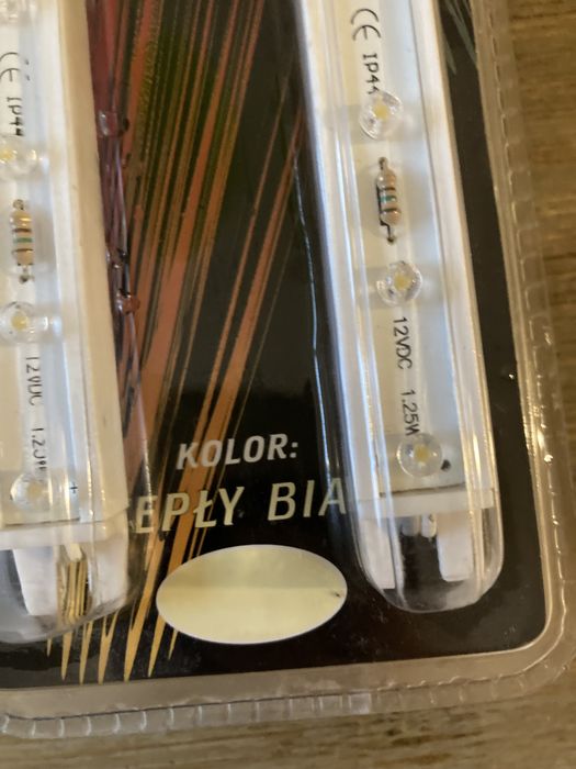 Samoprzylepne listwy led 5 sztuk