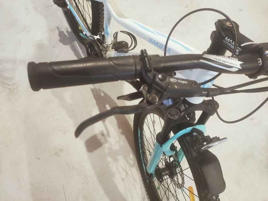 Велосипед MaxxPro 24" 12"(30 см) DAKOTA-21 біло-бірюзовий