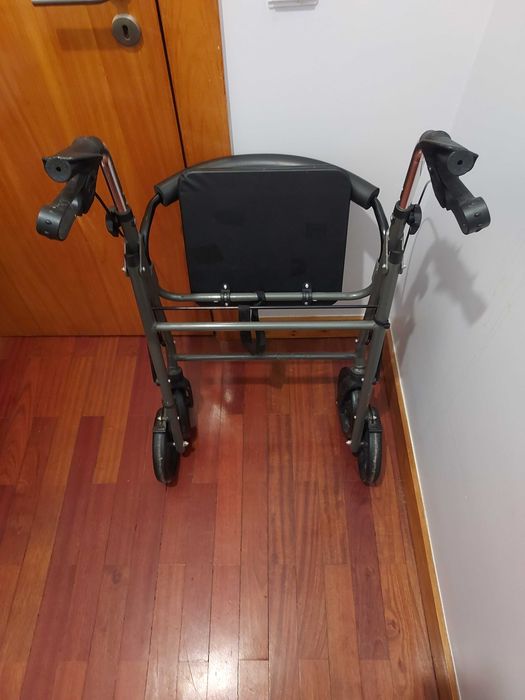 Andarilho Dellamed D12 – 4 rodas, assento e travões – Ótimo estado
