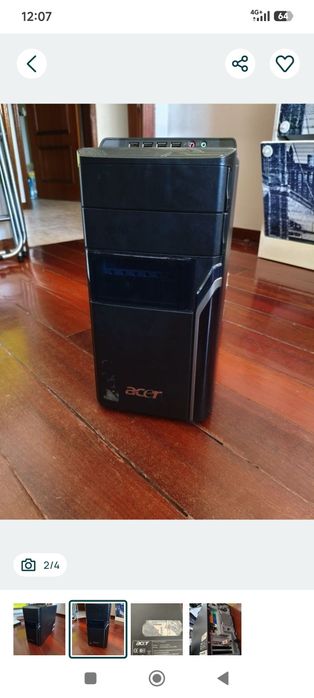 PC DESKTOP Acer Aspire M3641 para peças