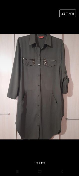 Bluzka-koszula sukienka-tunika 40/42