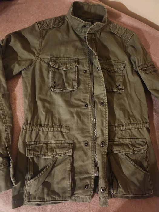 Kurtka parka ala militarna