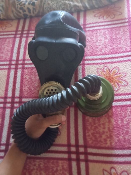 Шмс противогаз чёрный