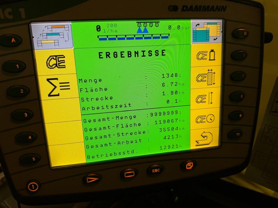 Opryskiwacz samojezdny Dammann Profi-Class DTP 5000 36m belka