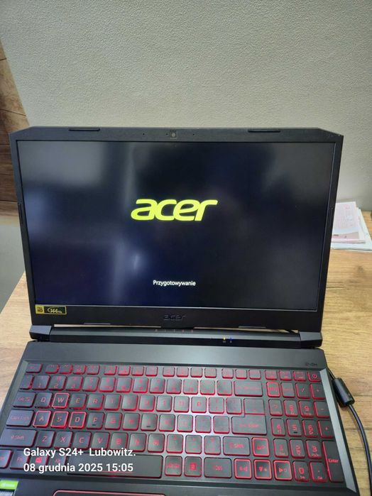 Laptop ACER Nitro 5 15.6" i5-10300H 8GB RAM 512GB SSD GeForceGTX1650TI