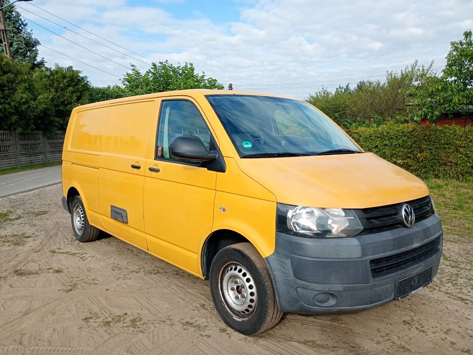 VW T5 LIFT długi long 3 osoby 1 właściciel  2011rok