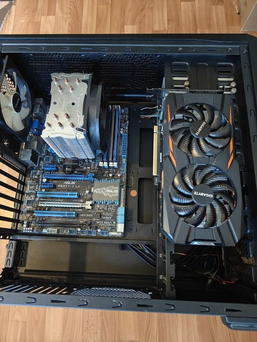 Процессор i5-3570k,16gb ozy ddr3 1600MHz, видеокарта 1050ti 4gb,.