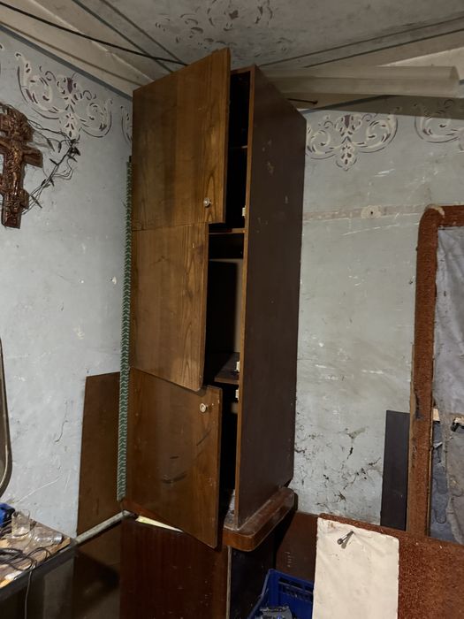 Шафа/дрова з сервантом радянська