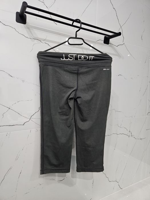 Legginsy Nike M zielone
