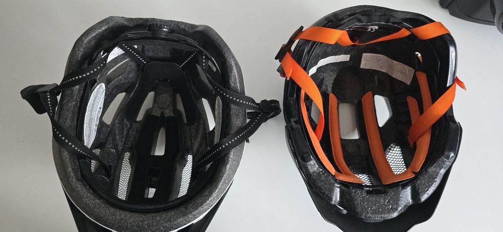Kask rowerowy Cube, Crivit komplet