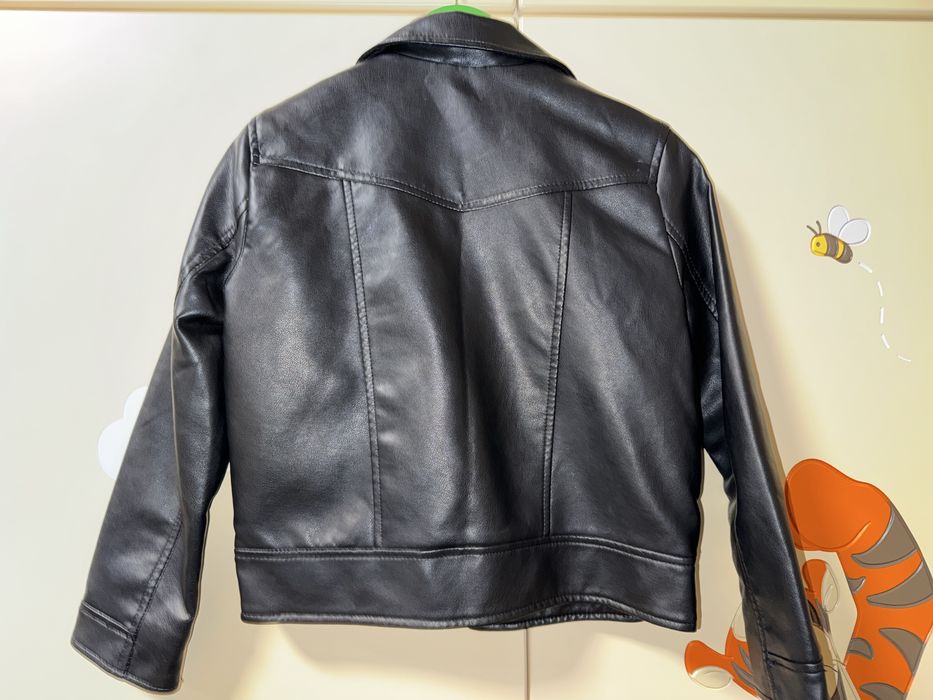 Шкіряна куртка косуха і штани Zara