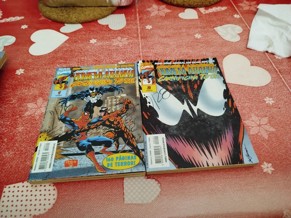 Lote BD Marvel Anos 90 - Sagas Completas e Edições Especiais (Abril)