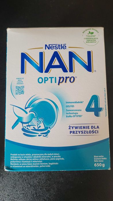 Sprzedam mleko Nan Optipro 3 i 4