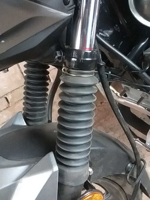 Гофра пыльник амортизатора брызговики на вилку мотоцикла скутера мопед