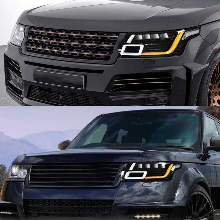 Фари передні LED Range Rover L405 Vogue 2013-2017 рестайлінг 2018 фары LR067213 LR067204