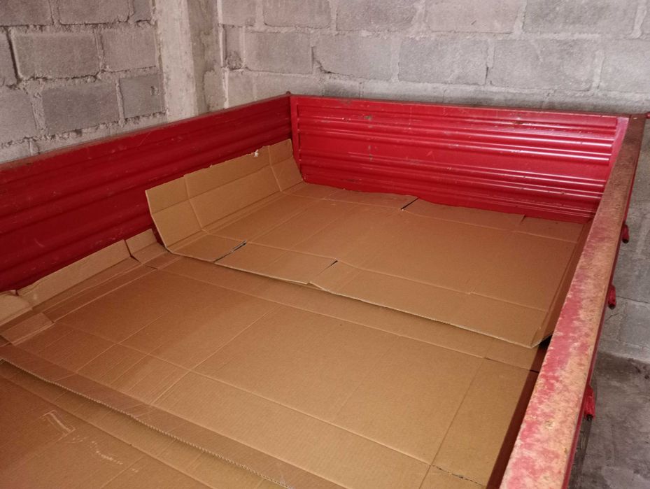 Reboque com tração para motocultivador