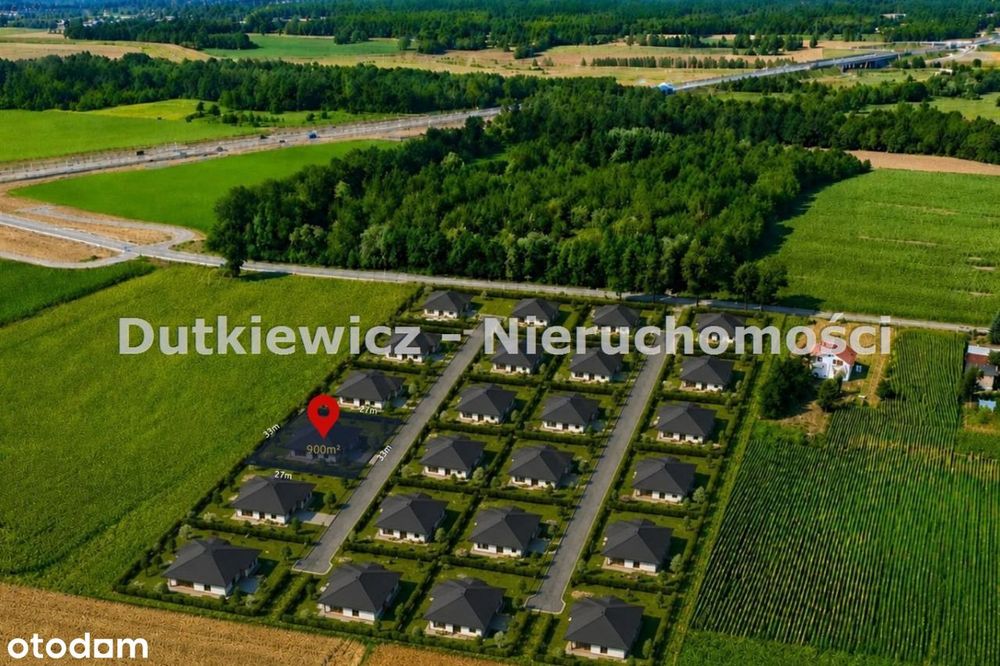 Działka 900 m² Jedlina D4 - idealna dla rodziny