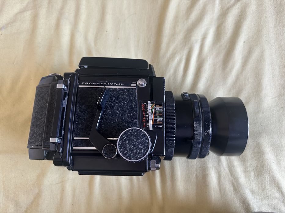 Mamiya RB 67 + Sekor 1:4.5 180mm