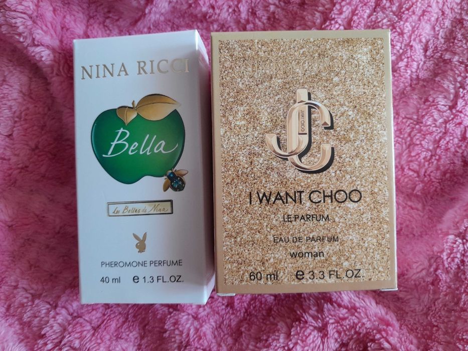 Парфуми жіночі Jimmy Choo та nina rich